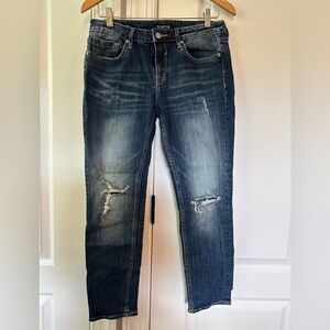Vigoss Thompson Tomboy Crop Jeans, Classic Fit, Size 28